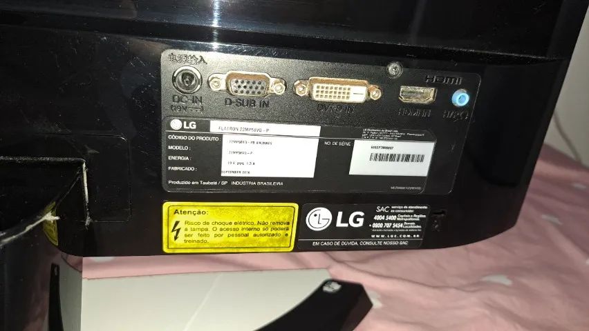 Monitor LG 22" Modelo 22MP58VQ - Foto 4