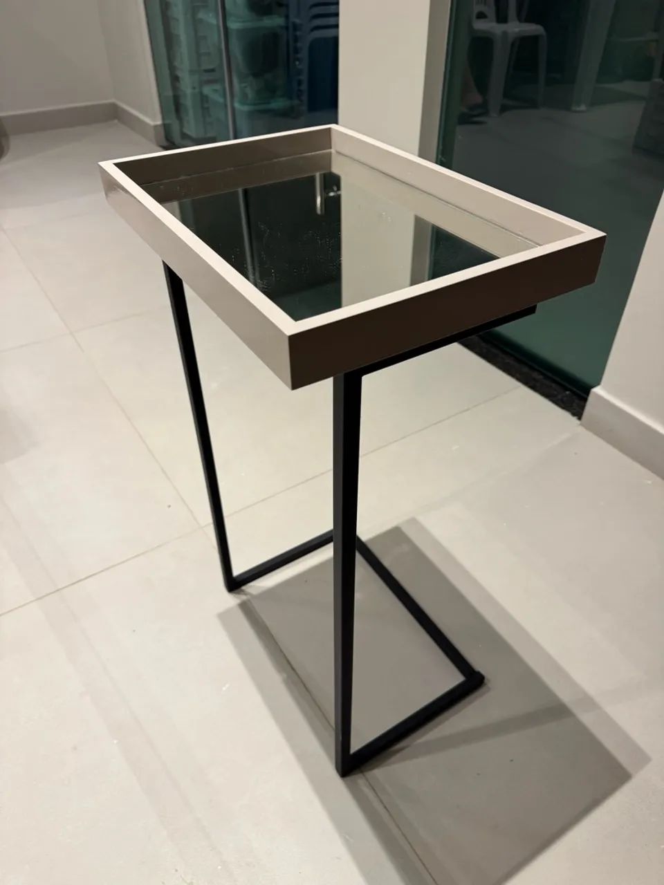 Mesa lateral, mesa de apoio, meia lateral sofá 