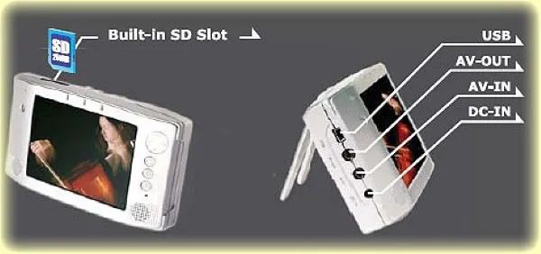 Mini Video Recorder PV-390-2 MPEG4 -Aceito troca ji - Foto 2
