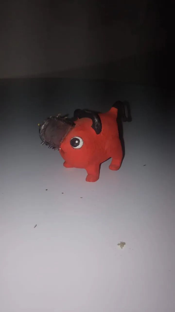 Miniatura do Pochita - Chainsaw Man (Artesanal)