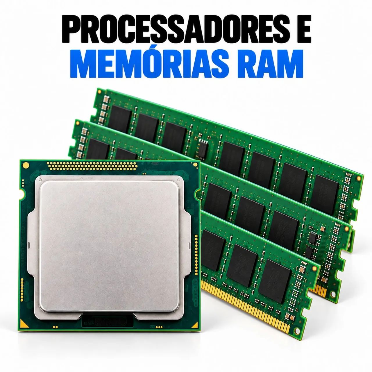 Processadores Intel e memórias RAM (DESCRIÇÃO!!!)