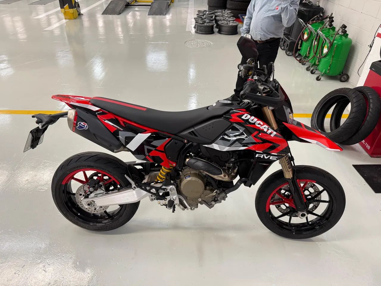 Ducati 698 Mono RVE com Termignoni full - Foto 2