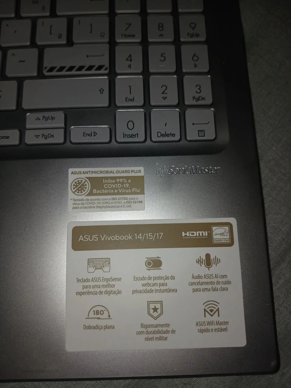 NOTEBOOK ASUS VIVOBOOK NOVO - Foto 3