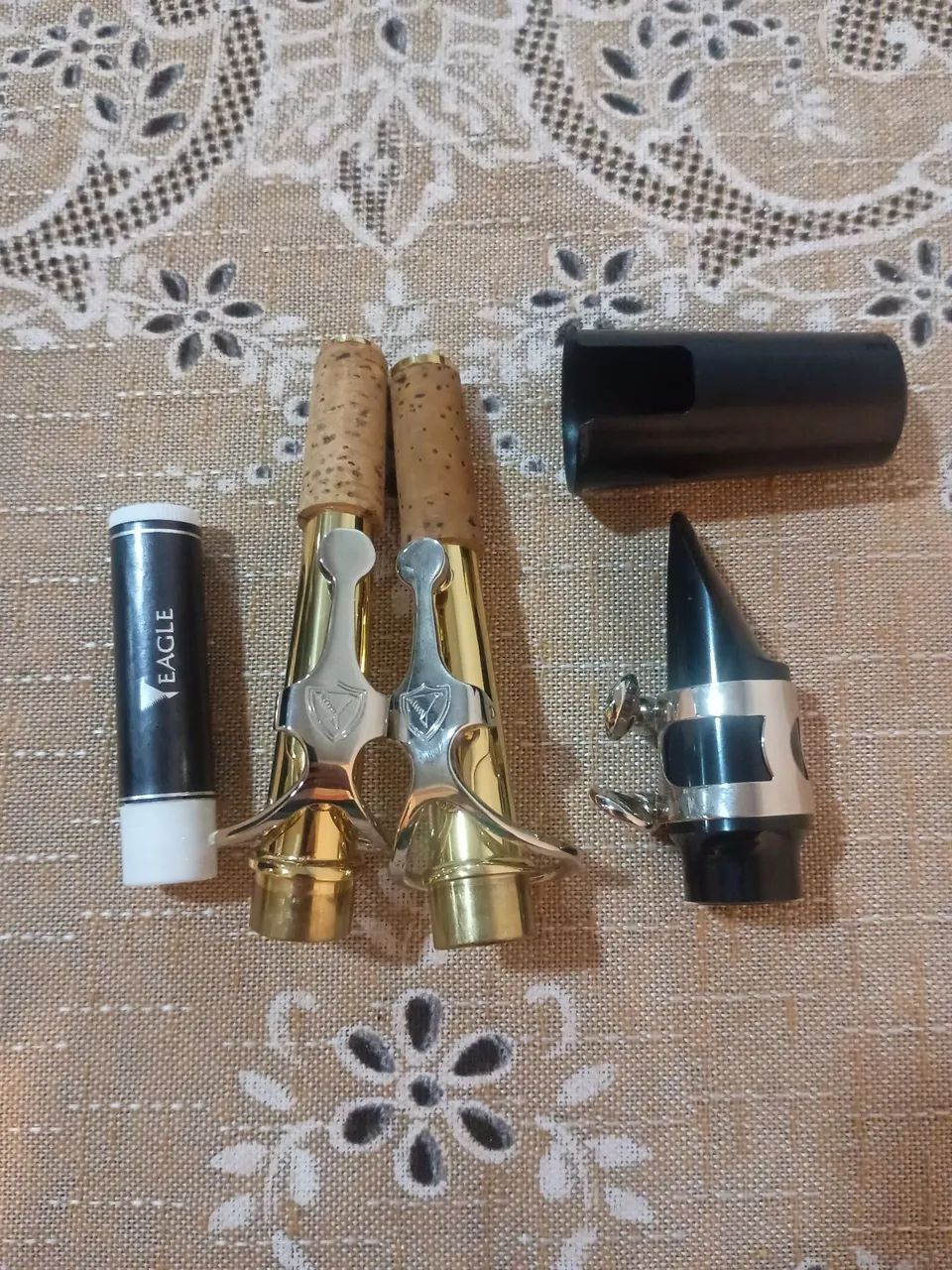 Sax soprano reto Eagle SP 502, chaves niquelada! - Instrumentos