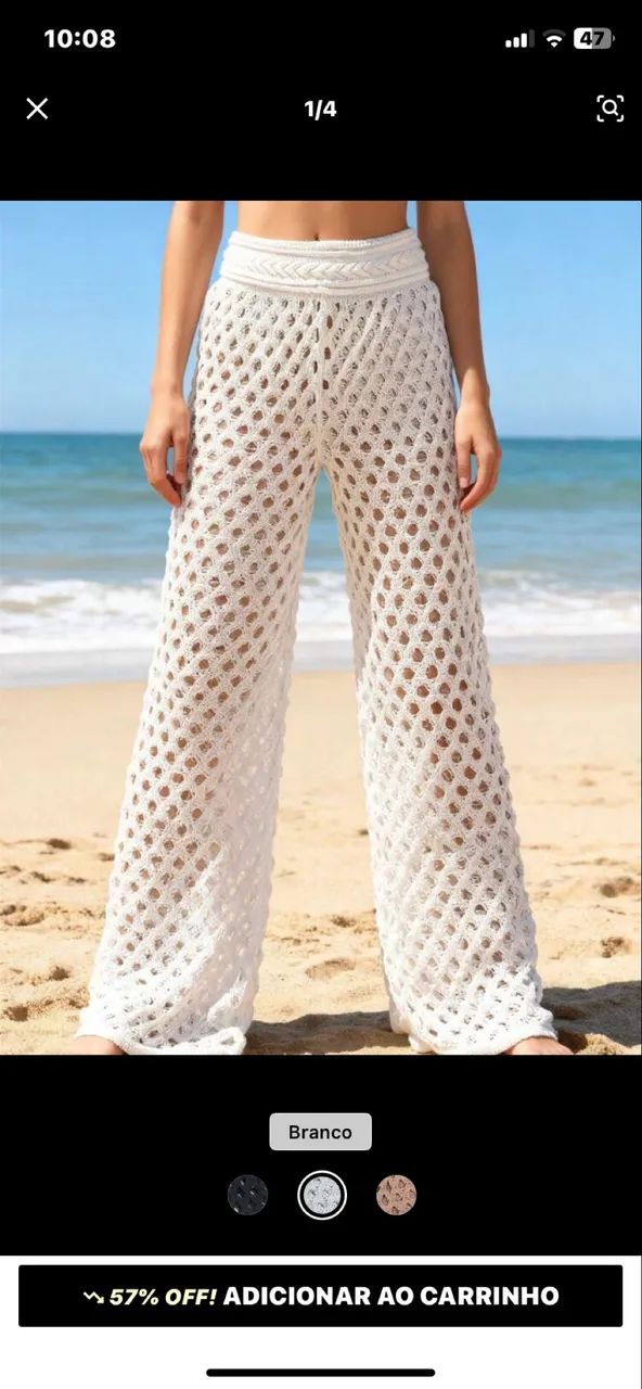 Calça de praia 