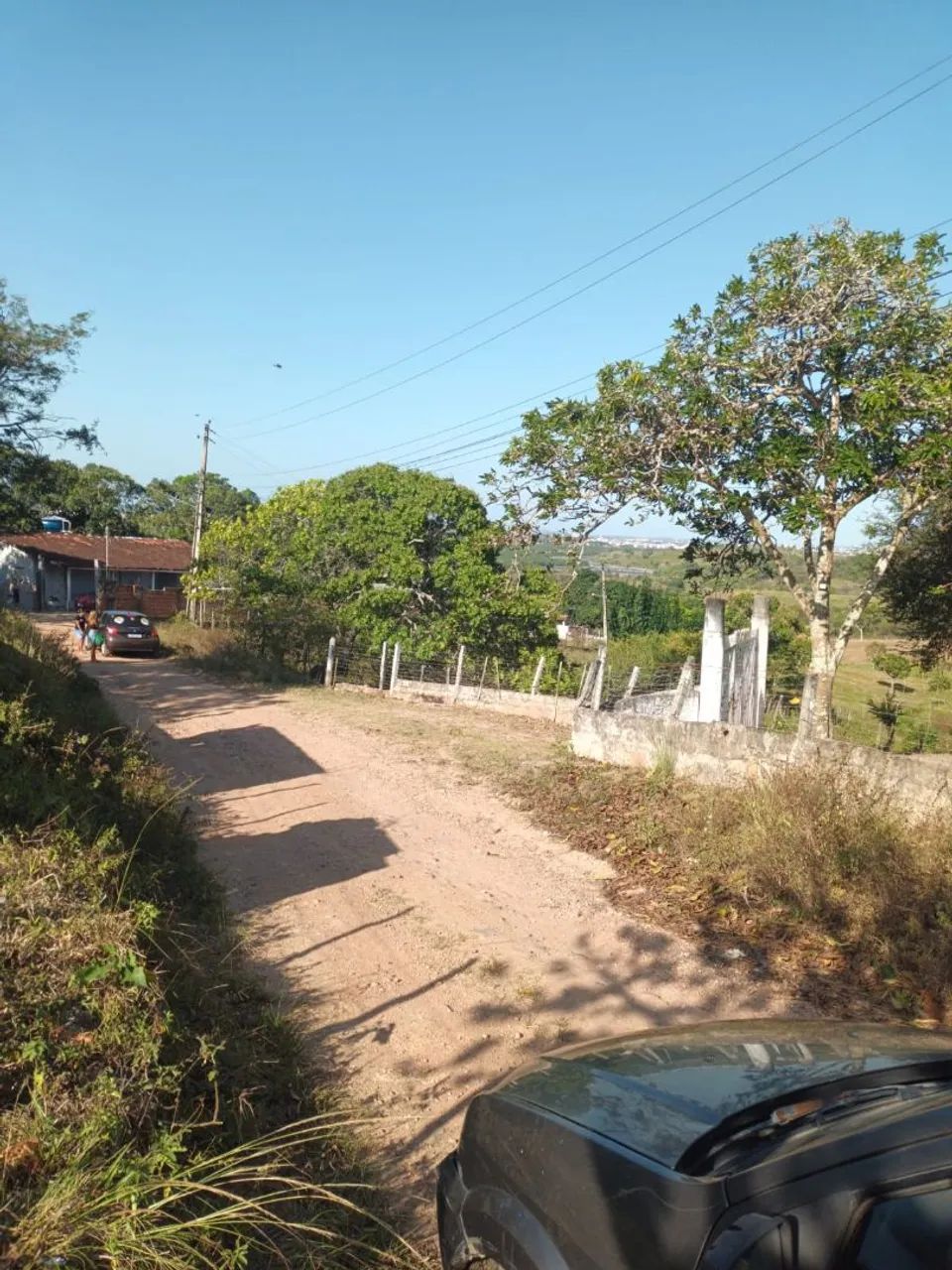 Terreno com alicerce 