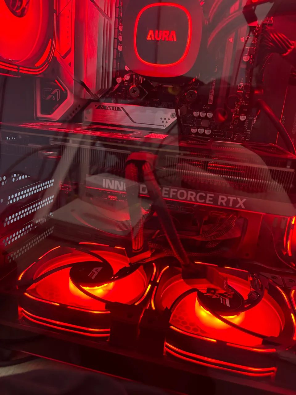 Rtx 4070 Super + PS5 em Placa superior - Foto 2