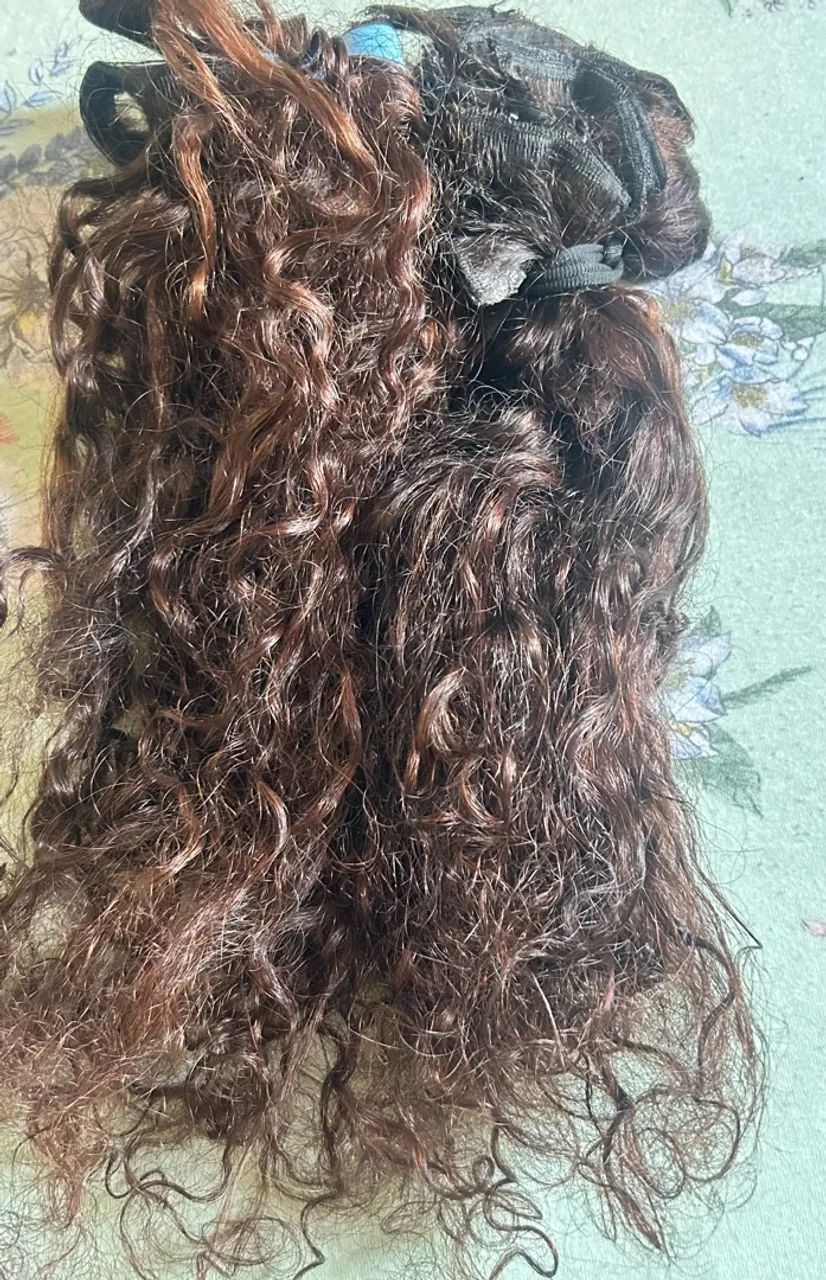 Vendo cabelo humano cacheado  - Foto 2