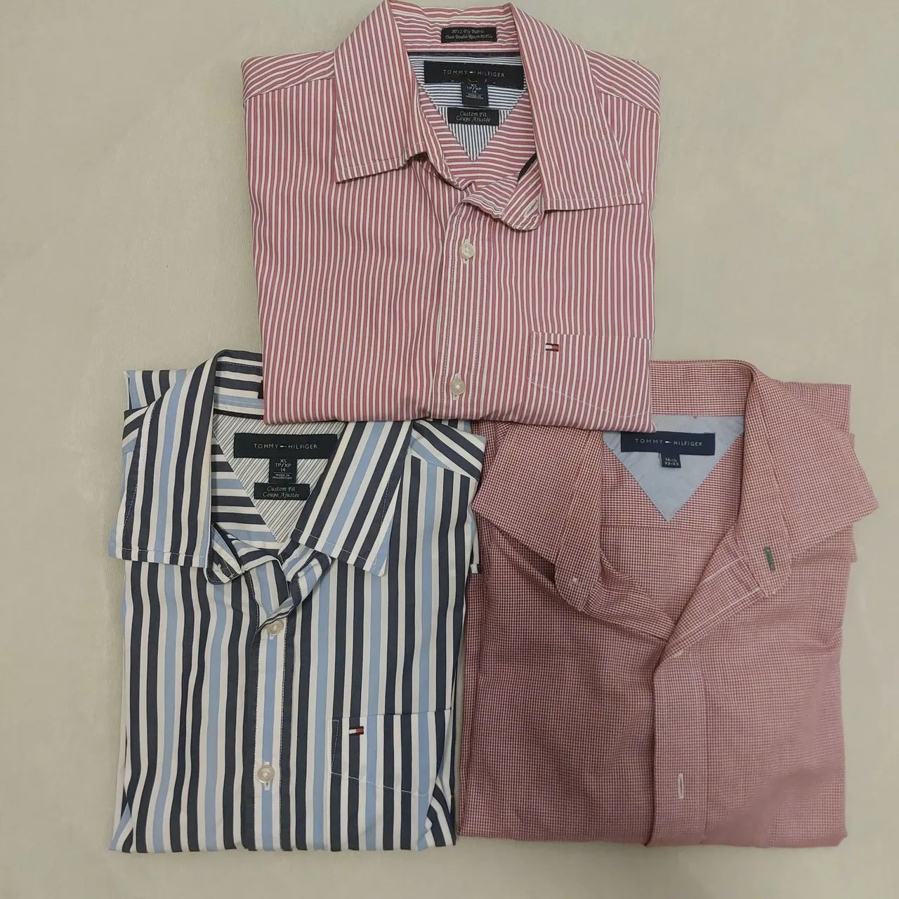 Kit 3 camisas Tommy Hilfiger. Originais.