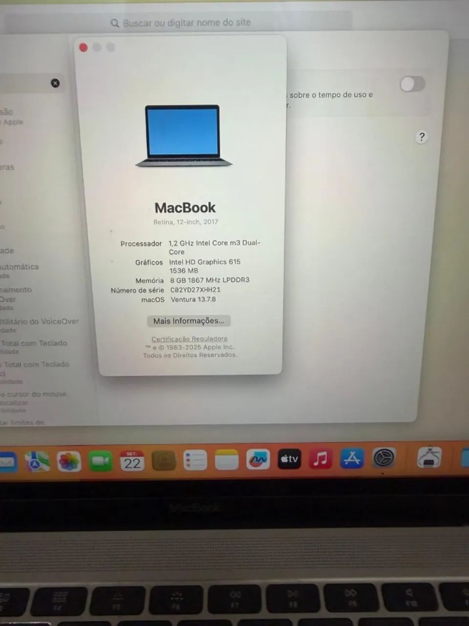 MacBook Retina 12 polegadas (Modelo 2017) - Cinza Espacial - Foto 2