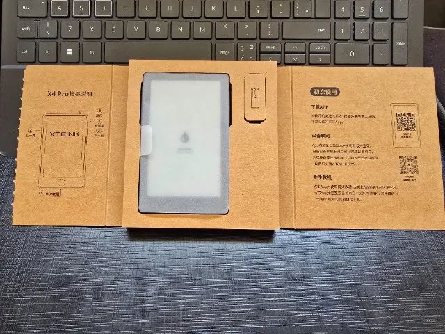 Xteink X4 Pro Leitor Digital E-ink 4,3 Touch Luz e Capa de Proteção - Foto 2