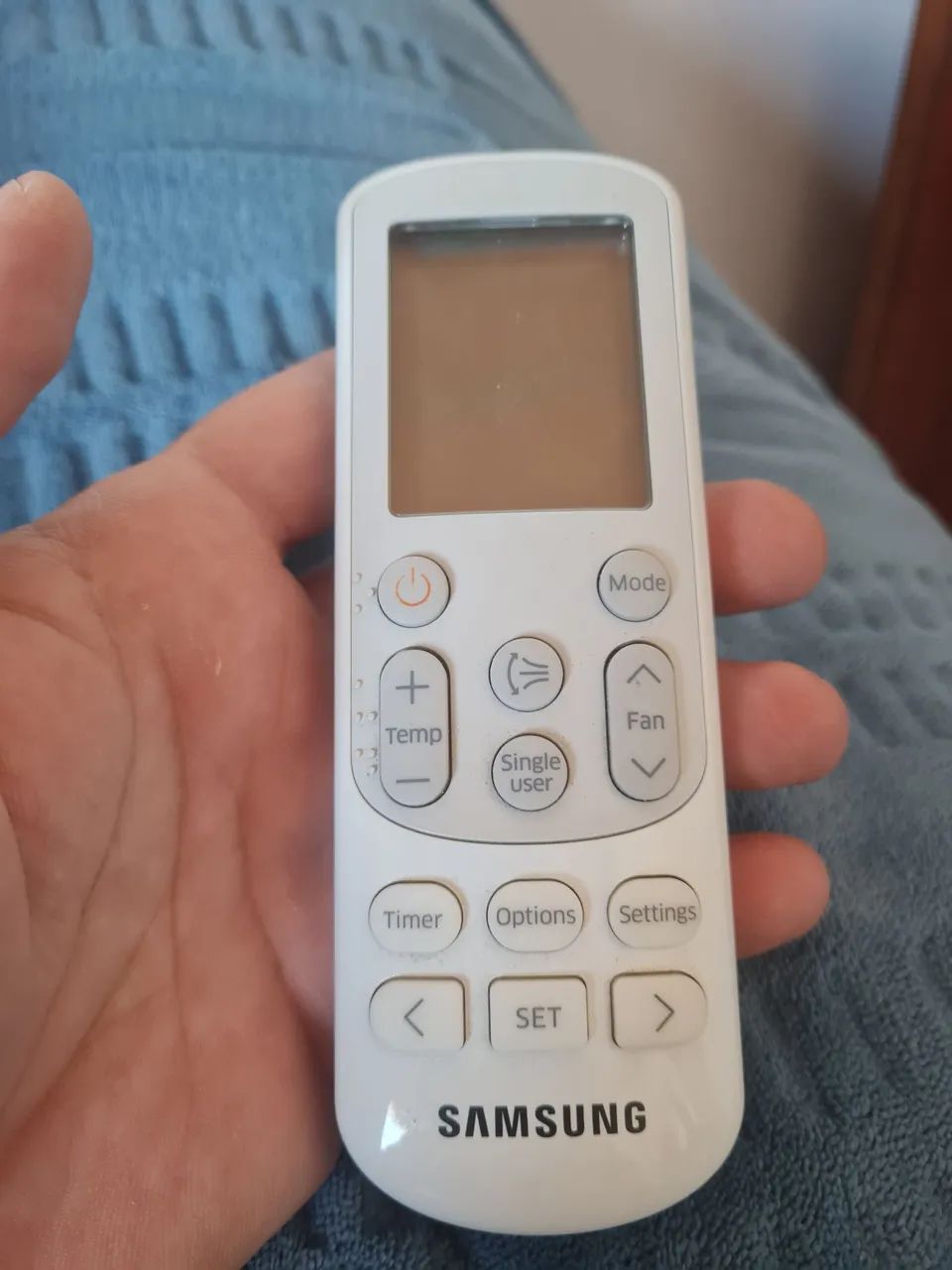 Controle ar sansung 