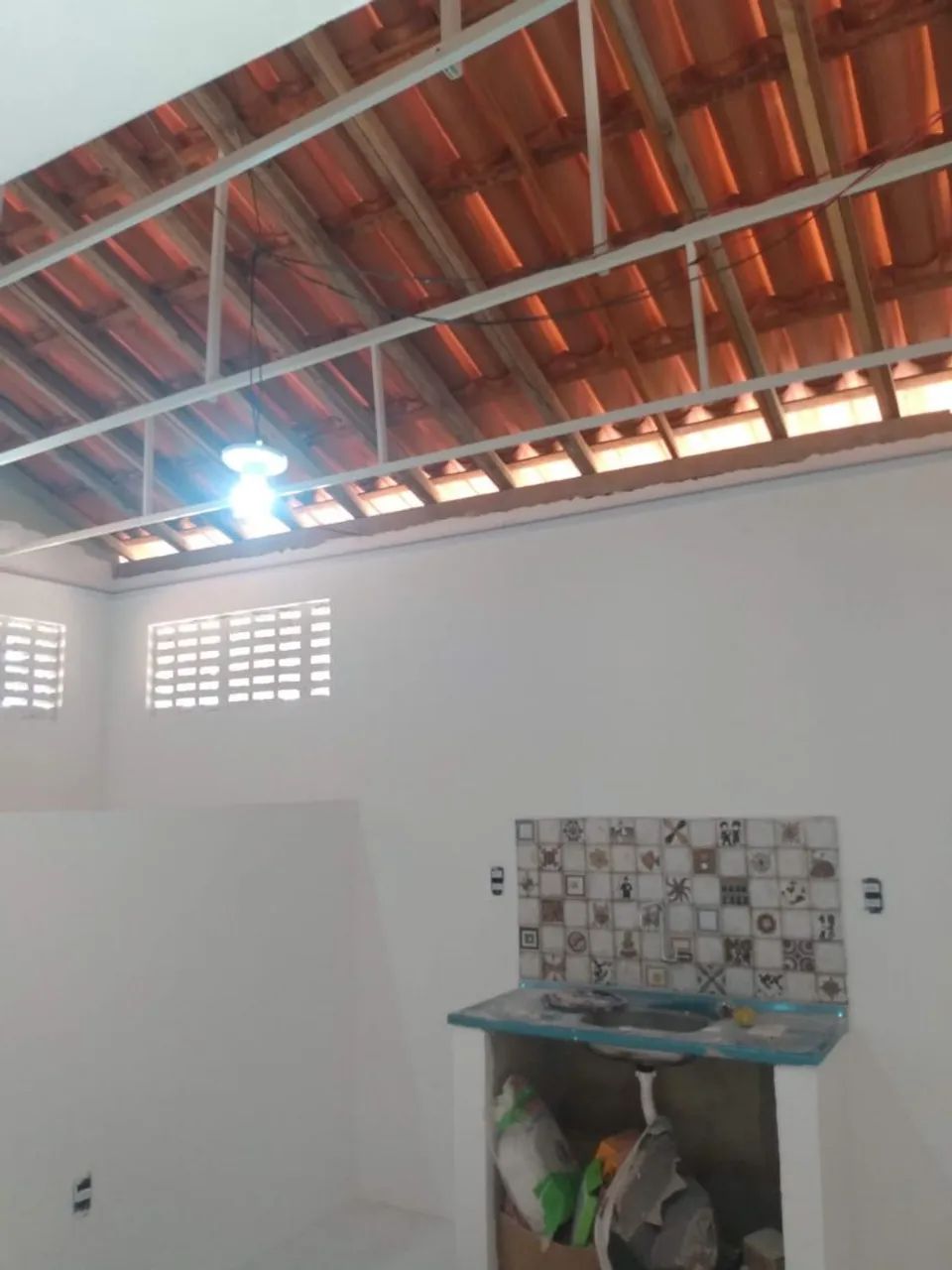 Forro PVC, 45 reais o metro já instalado! - Foto 4