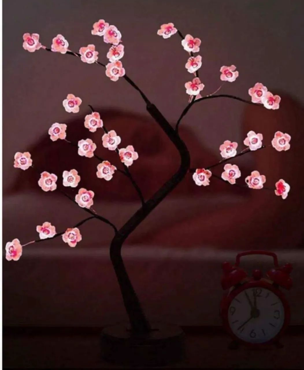 Luminária de Mesa / Abajur - Flor de Cerejeira / Importada /  LED - USB ou Pilha  - Foto 2