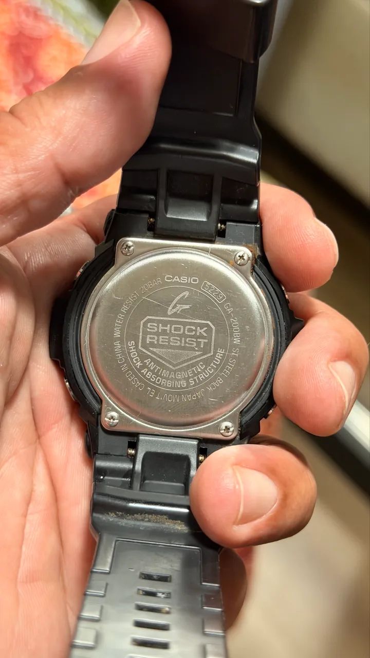 Relógio Casio G-Shock GA-200BW-1ADR - Foto 4