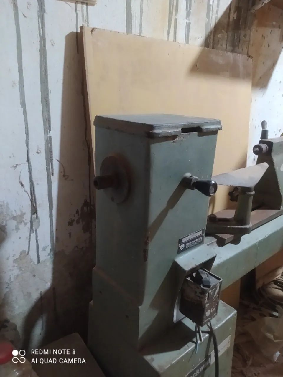 Torno manual invicta e plaina desempenadeira  - Foto 4