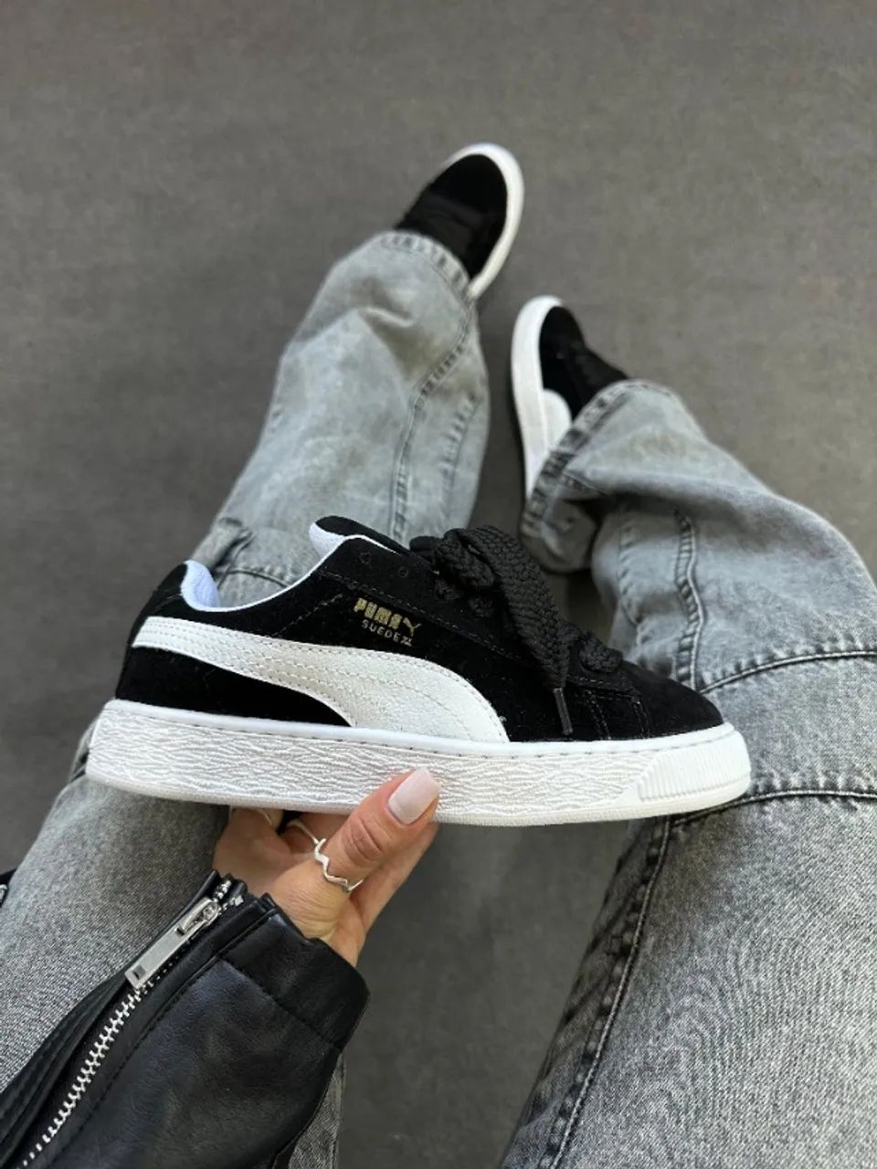 Tenis Puma Xl Preto Branco