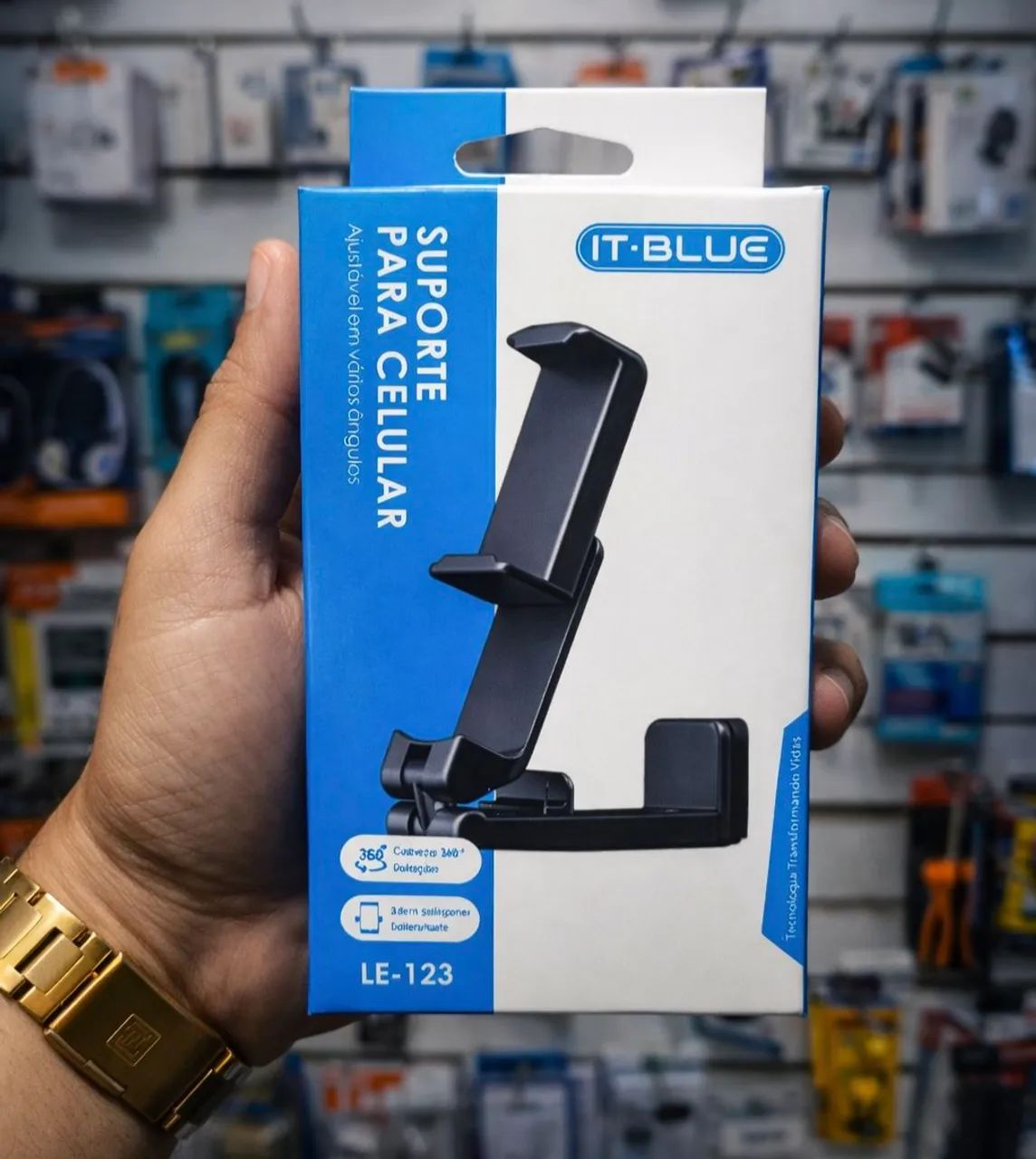 Suporte para celular mesa