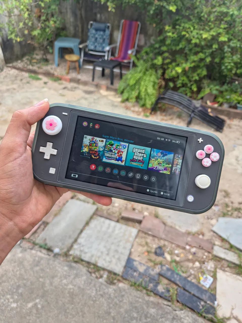 Nintendo switch lite desbloqueado 