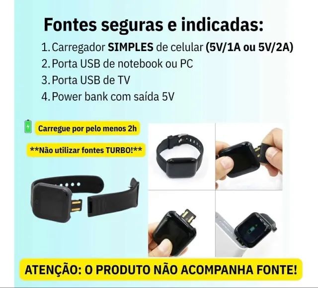 relogio Smart Digital AXEL ECOM Smartwatch inteligente masculino/feminino Cor Preto + Fone - Foto 3