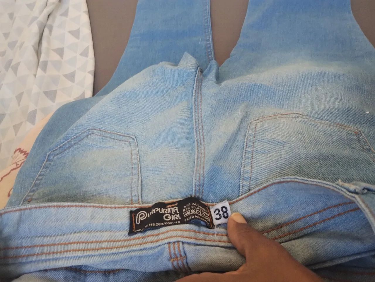 Calça jeans feminina  - Foto 4