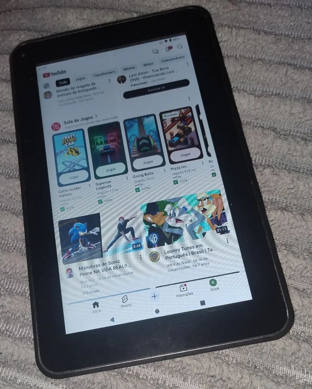 Tablet infantil 