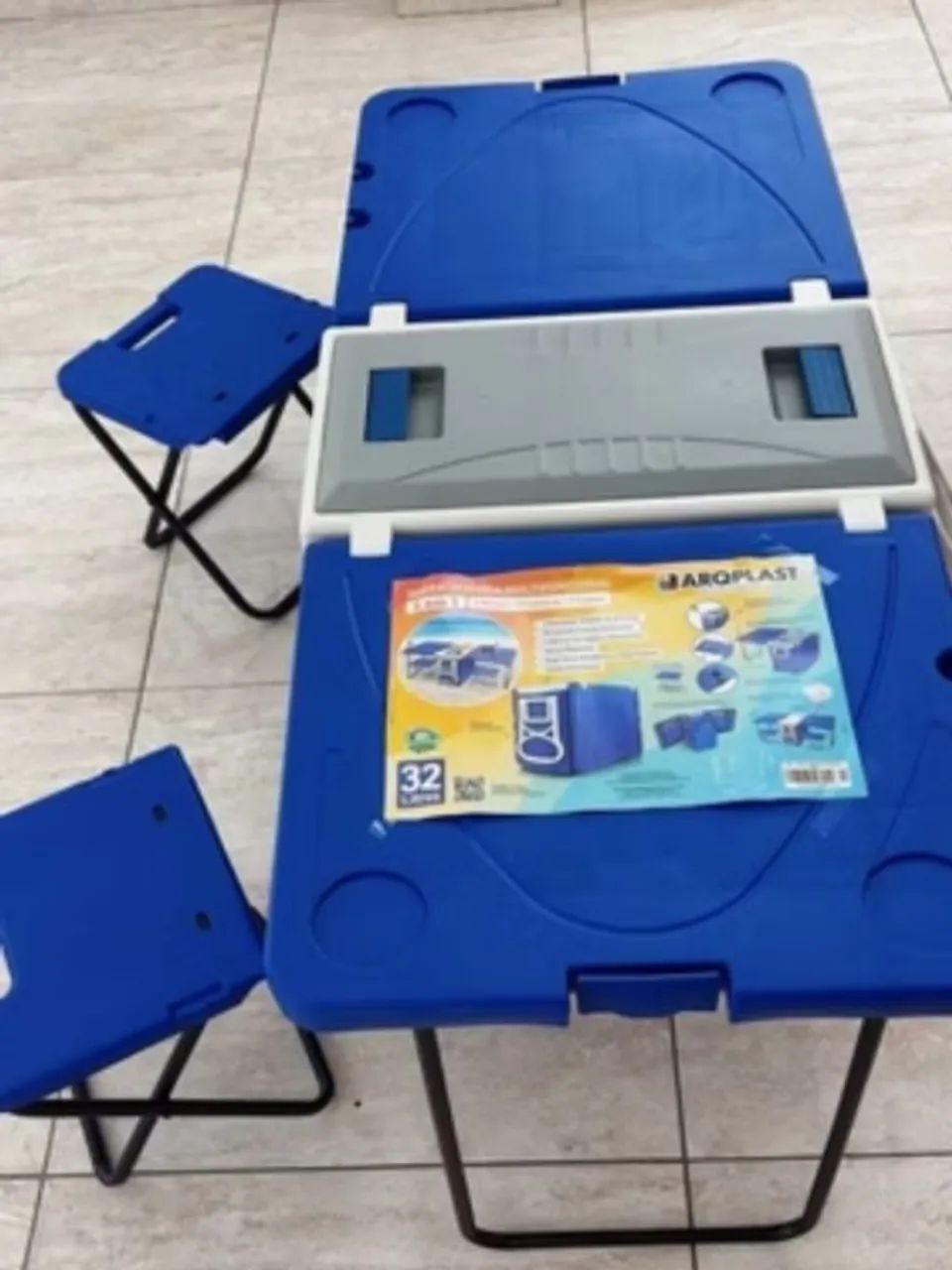 COOLER 32L (5 EM 1) MULT FUNCIONAL COM RODINHAS  - Foto 3