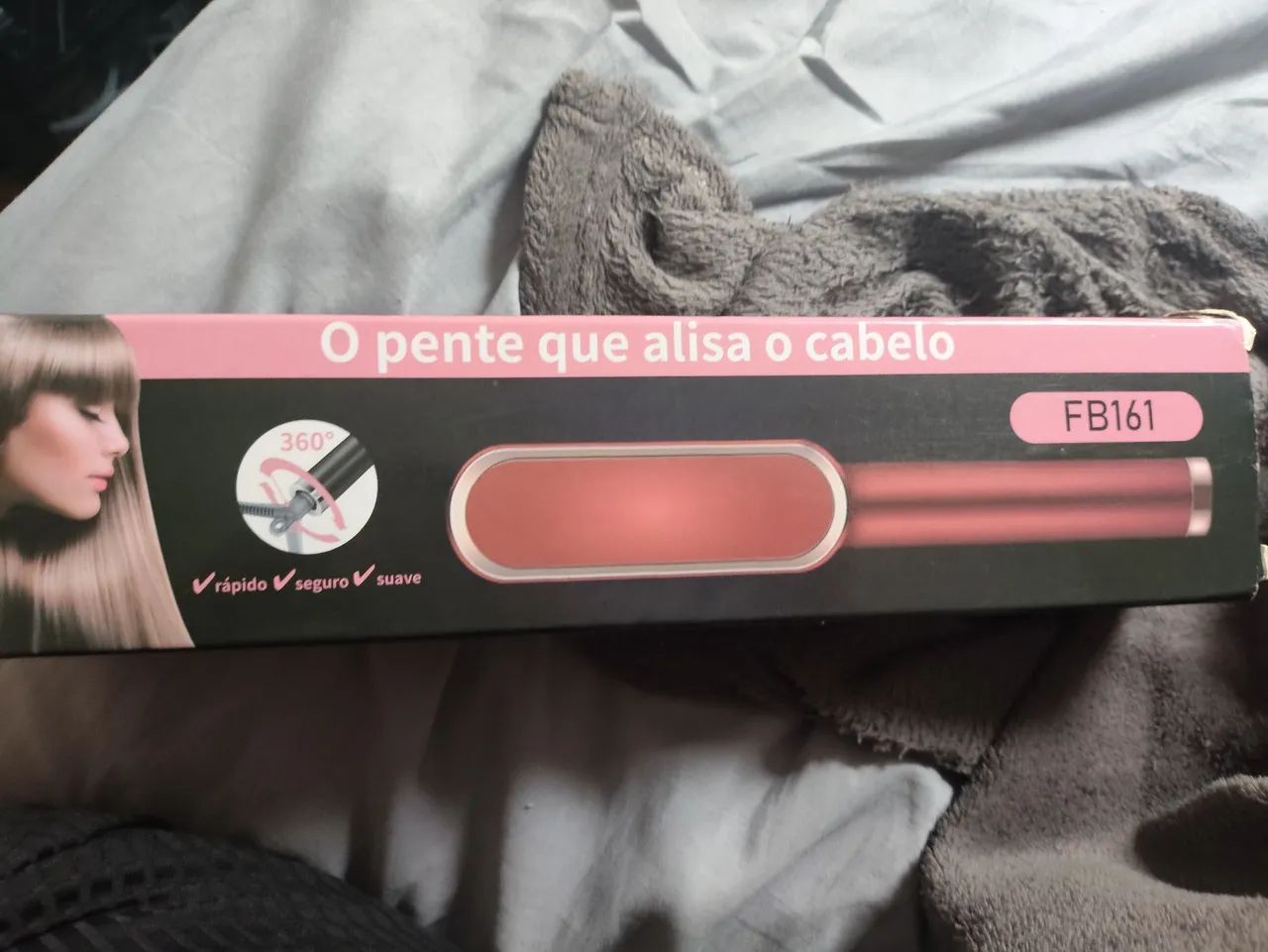 Pente que alisa cabelo - Foto 2