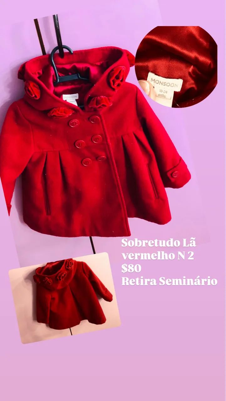 Casaco infantil