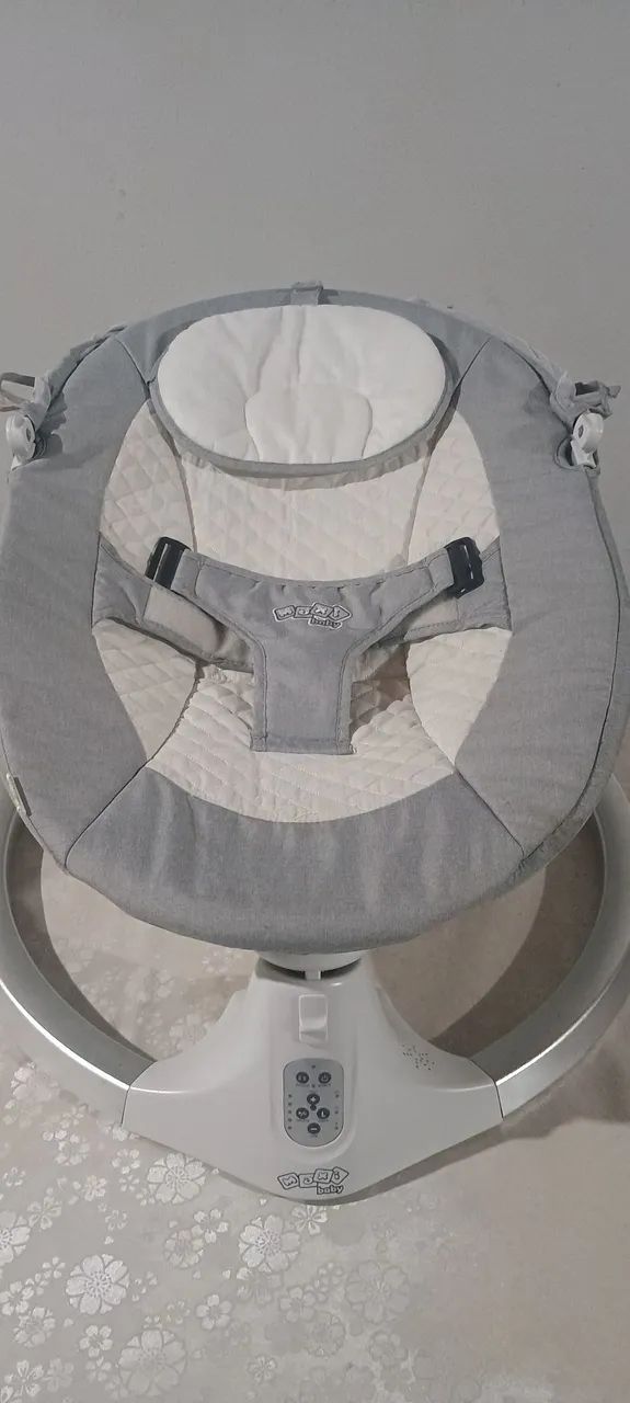 Cadeira de Descanso e Balanço Bebê Elétrica Maxi Baby