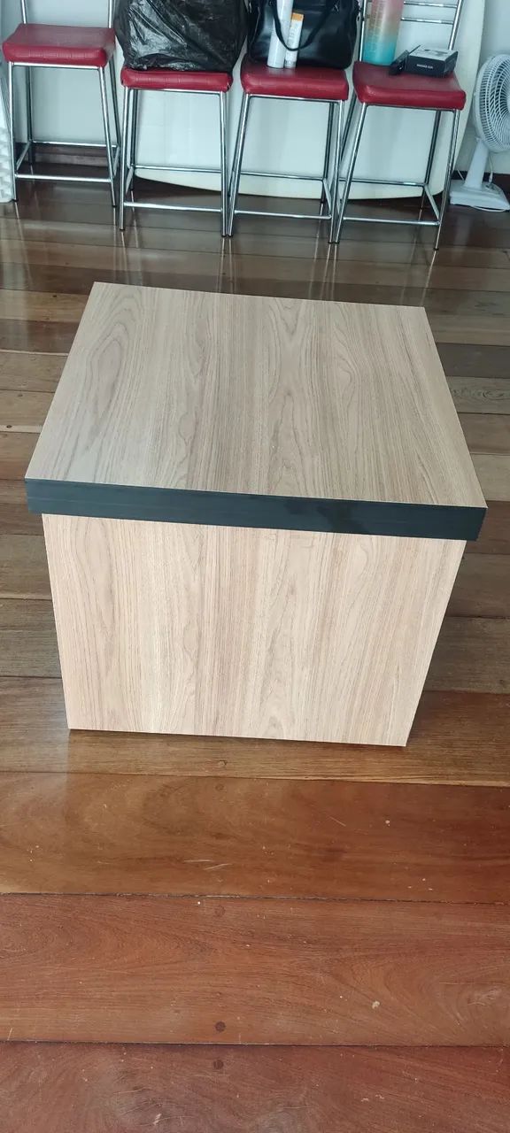 Mesa de centro para sala, mesa de Madeira de ótima qualidade, simples e sofisticada - Foto 2