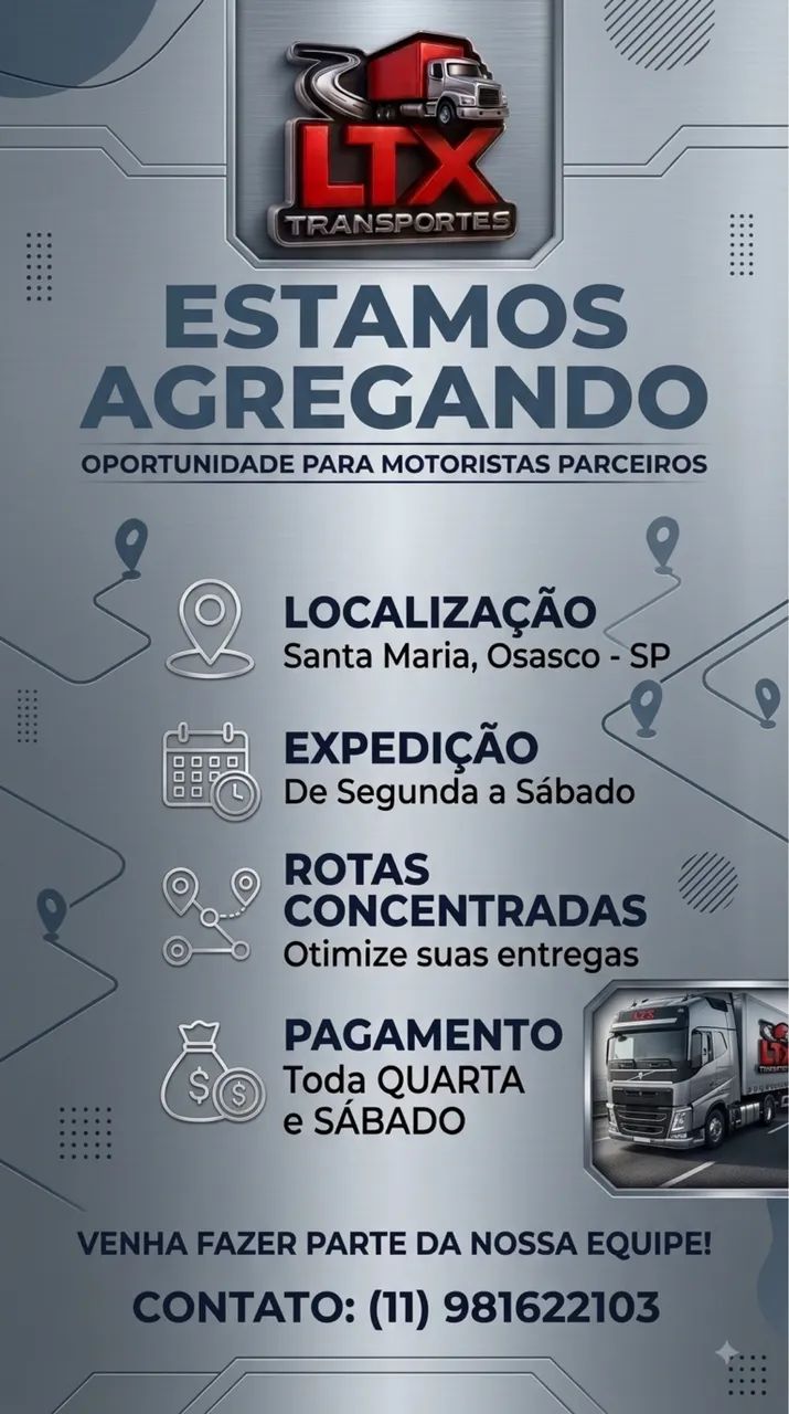ESTAMOS CONTRATANDO AGREGADOS 