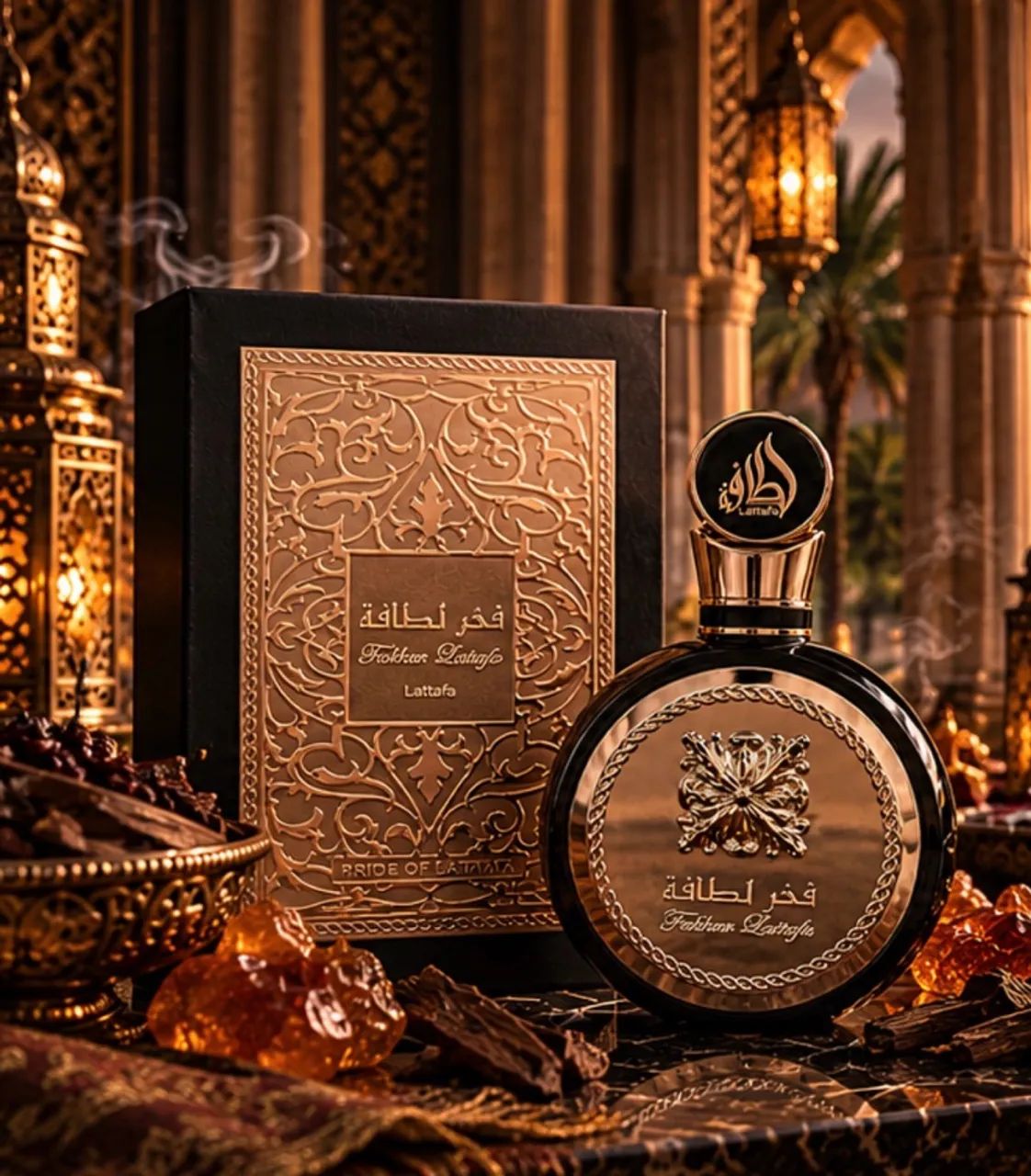 Perfume árabe FAKHAR BLACK 100ml