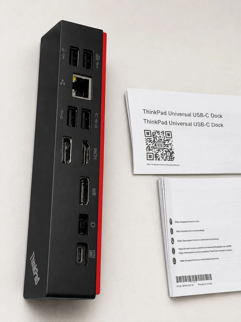 Lenovo ThinkPad Universal USB-C Dock 40AY0090BR Completa - Foto 2