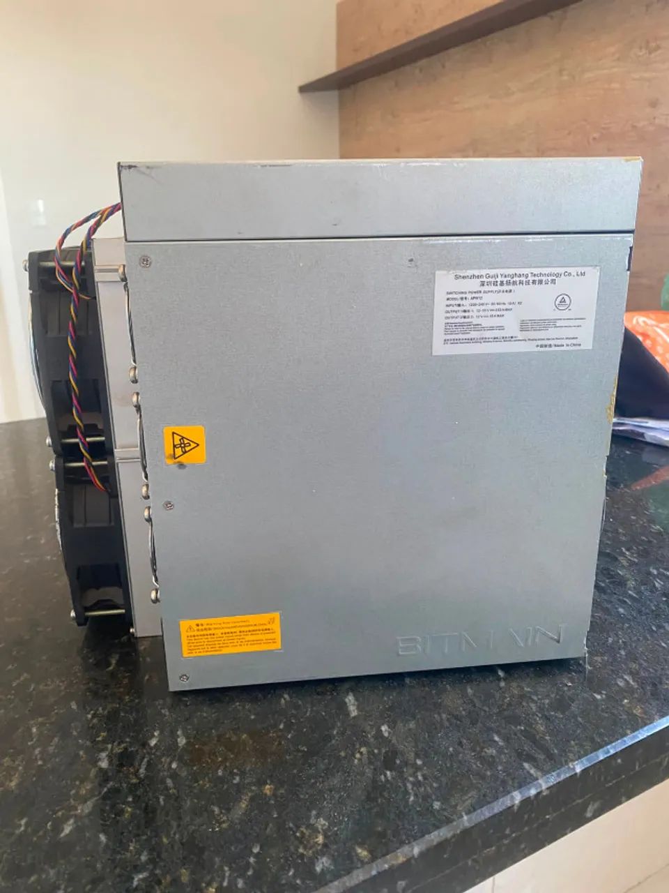Antminer S19 Pro 104-110TH/s Usada - Minerador Bitcoin ASIC - Funcionando - Foto 5