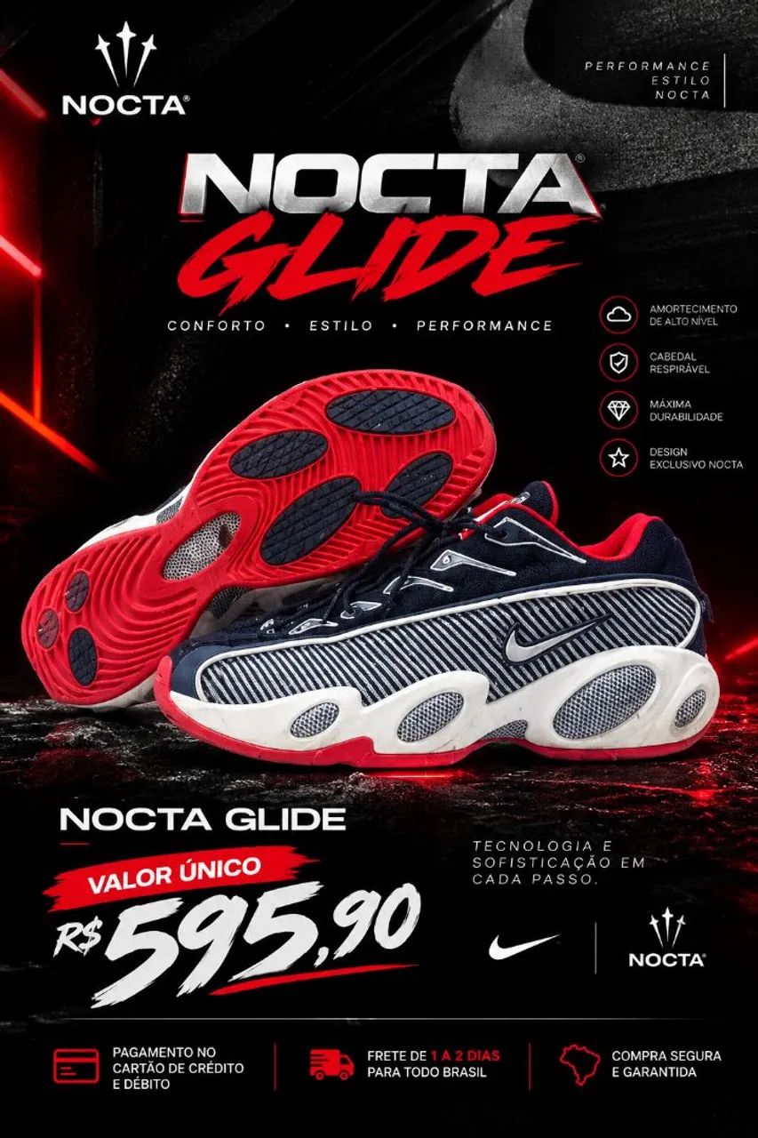 Tênis Nike Nocta Glide 