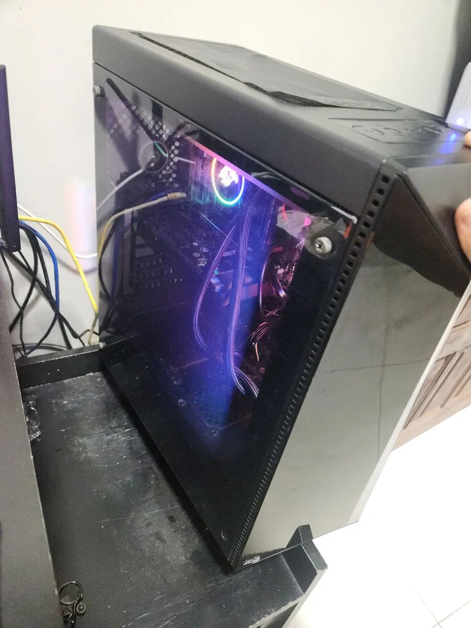 Pc Gamer com i3 14100f e placa de video rtx 3050