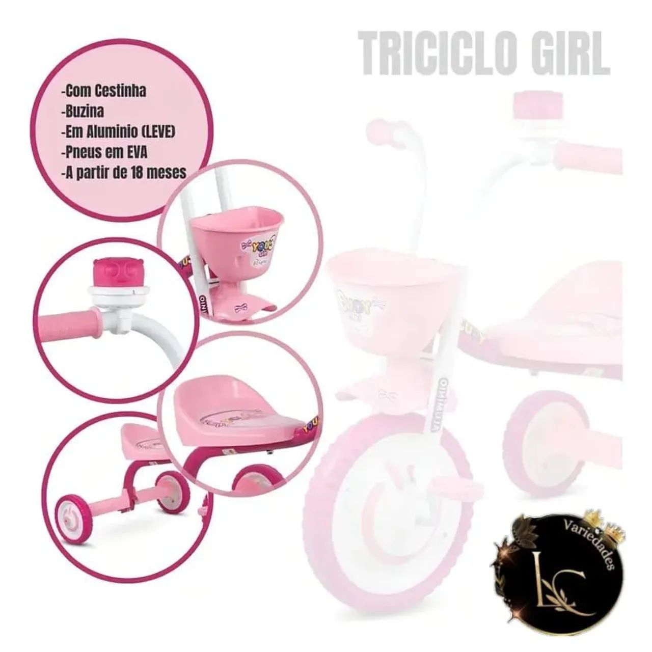 Triciclo infantil  - Foto 4