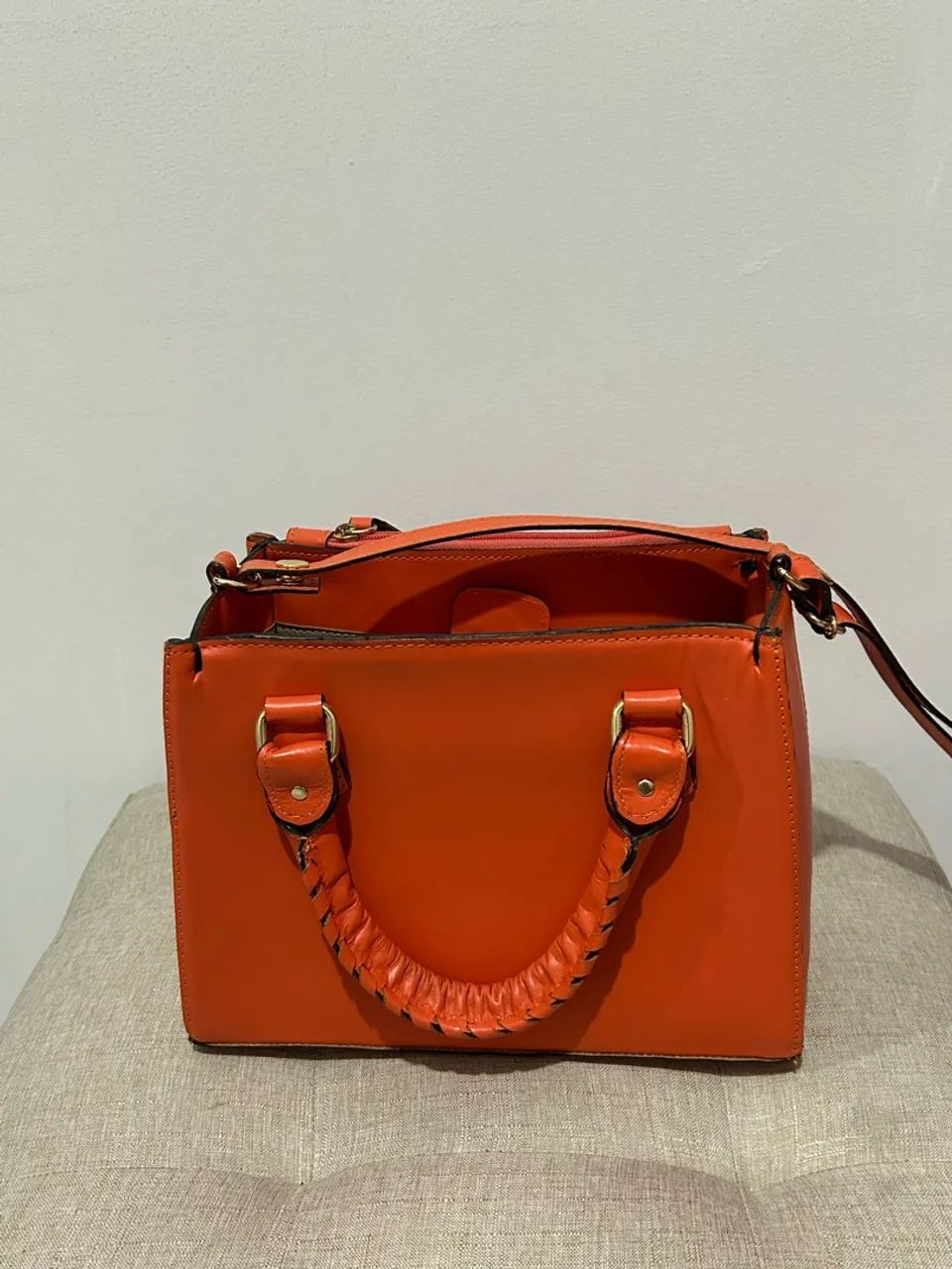 Bolsa feminina - Estruturada - Foto 4