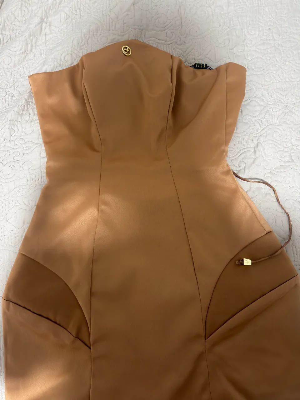 Vestido fica denim