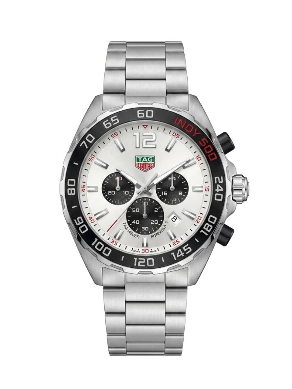 Tag Heuer Fundo Branco Primeira Linha Premium (Fórmula 1)