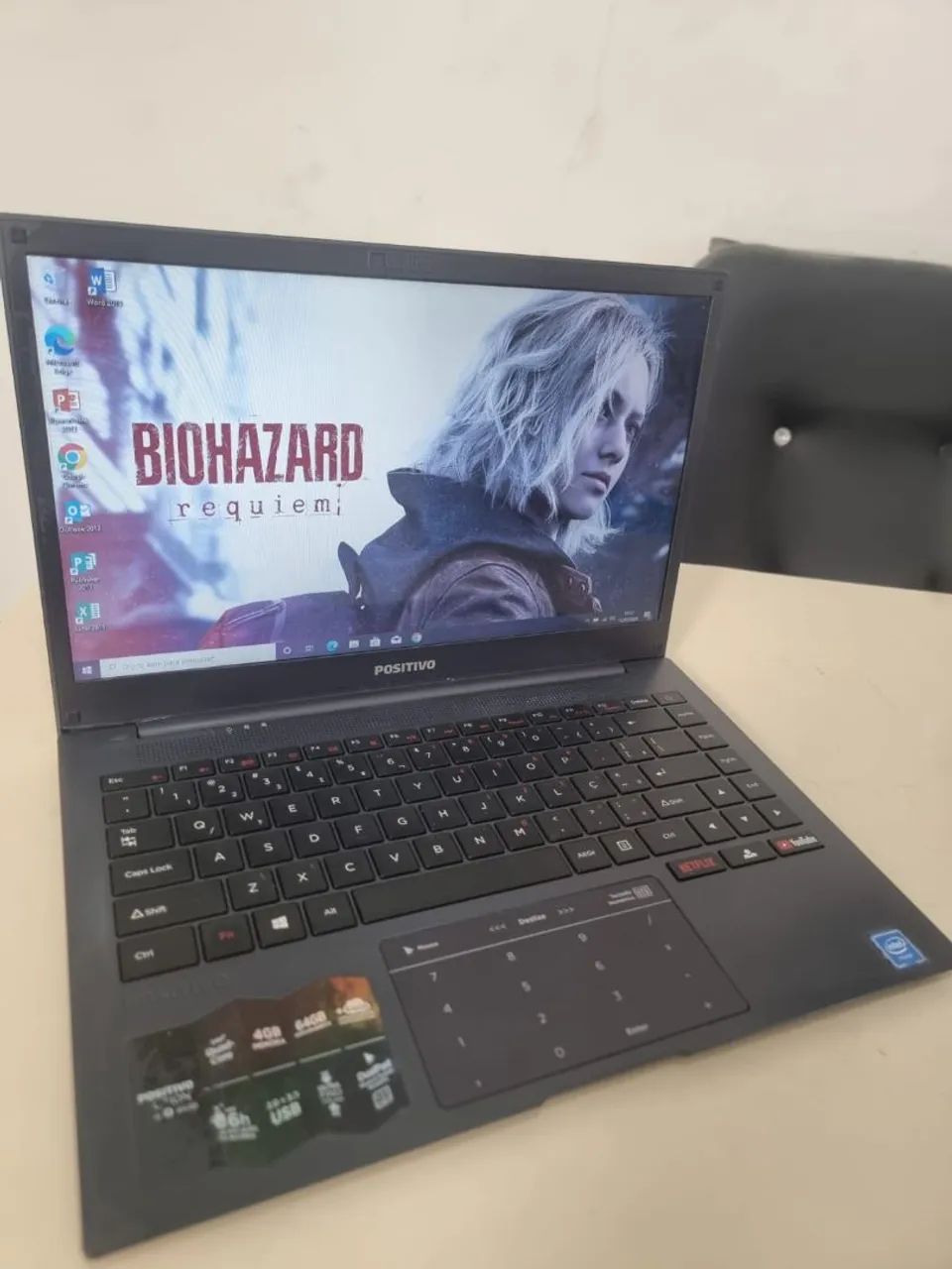 Notebook positivo smash2 motion Intel Quad Core 14 é pegar e usar 