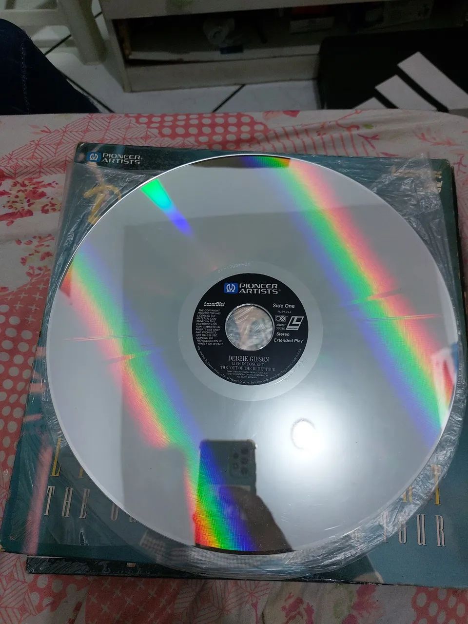 Lazer disc (Debbie Gibson Live in concert - CDs, DVDs etc - Bento