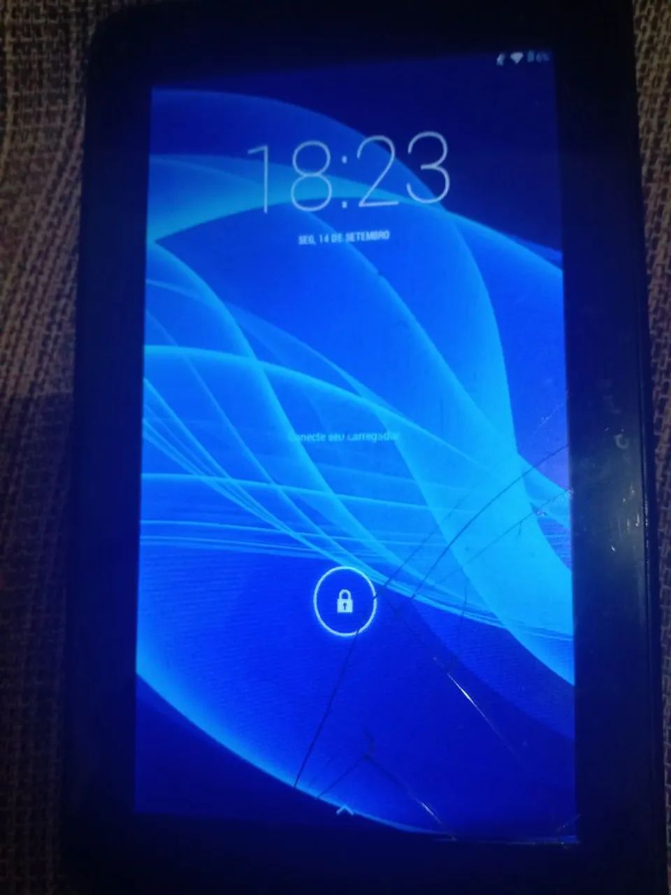 Vendo esses 2 tablets Multilaser M7 s/ e/M so2s/ com avaria na tela  - Foto 4
