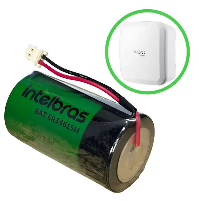 Bateria Sirene Intelbras Xss 8000 3.6v Bat Er34615m - Segurança
