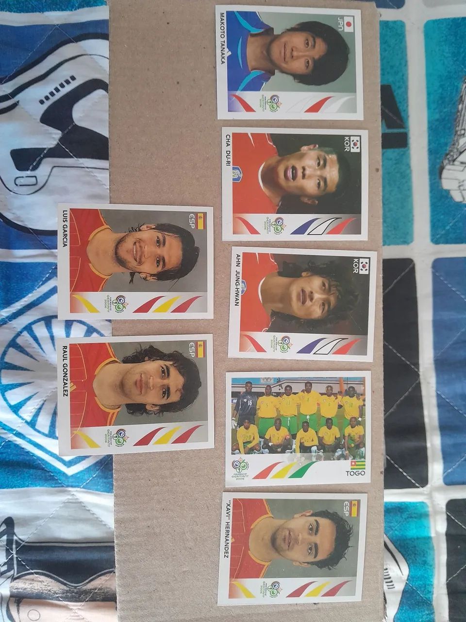 Figurinhas Álbum da Copa do Mundo de 2006