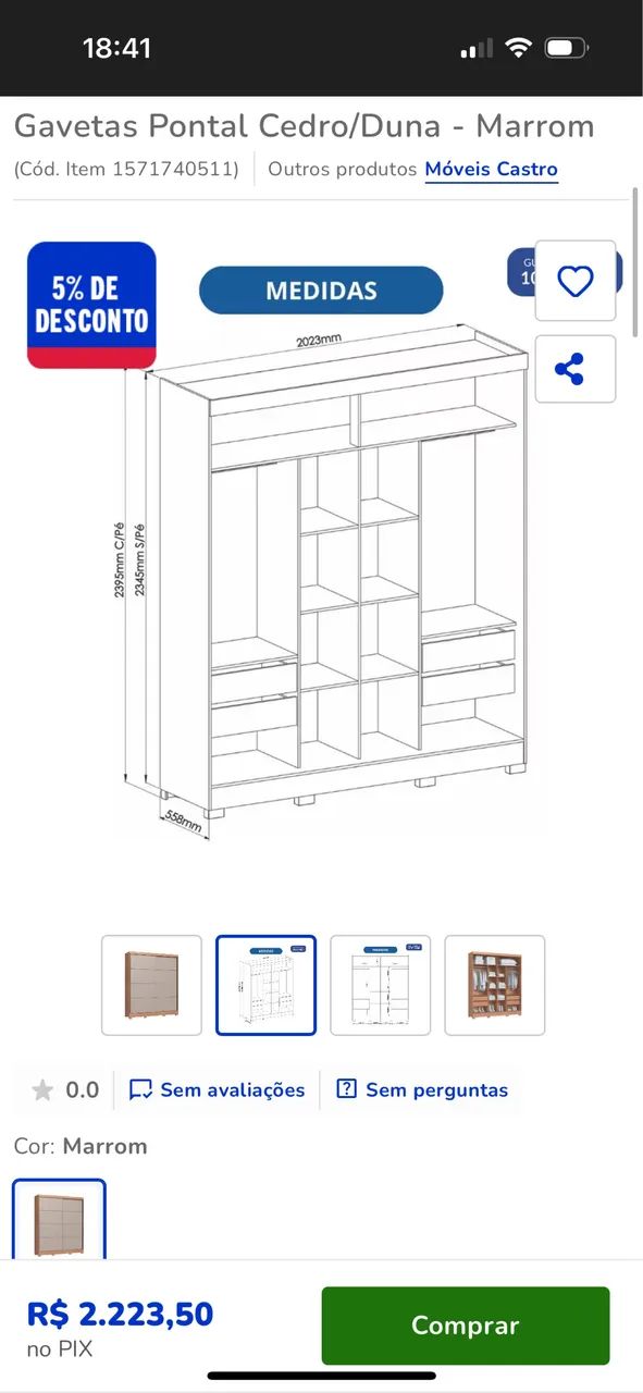 Guarda roupa  - Foto 2