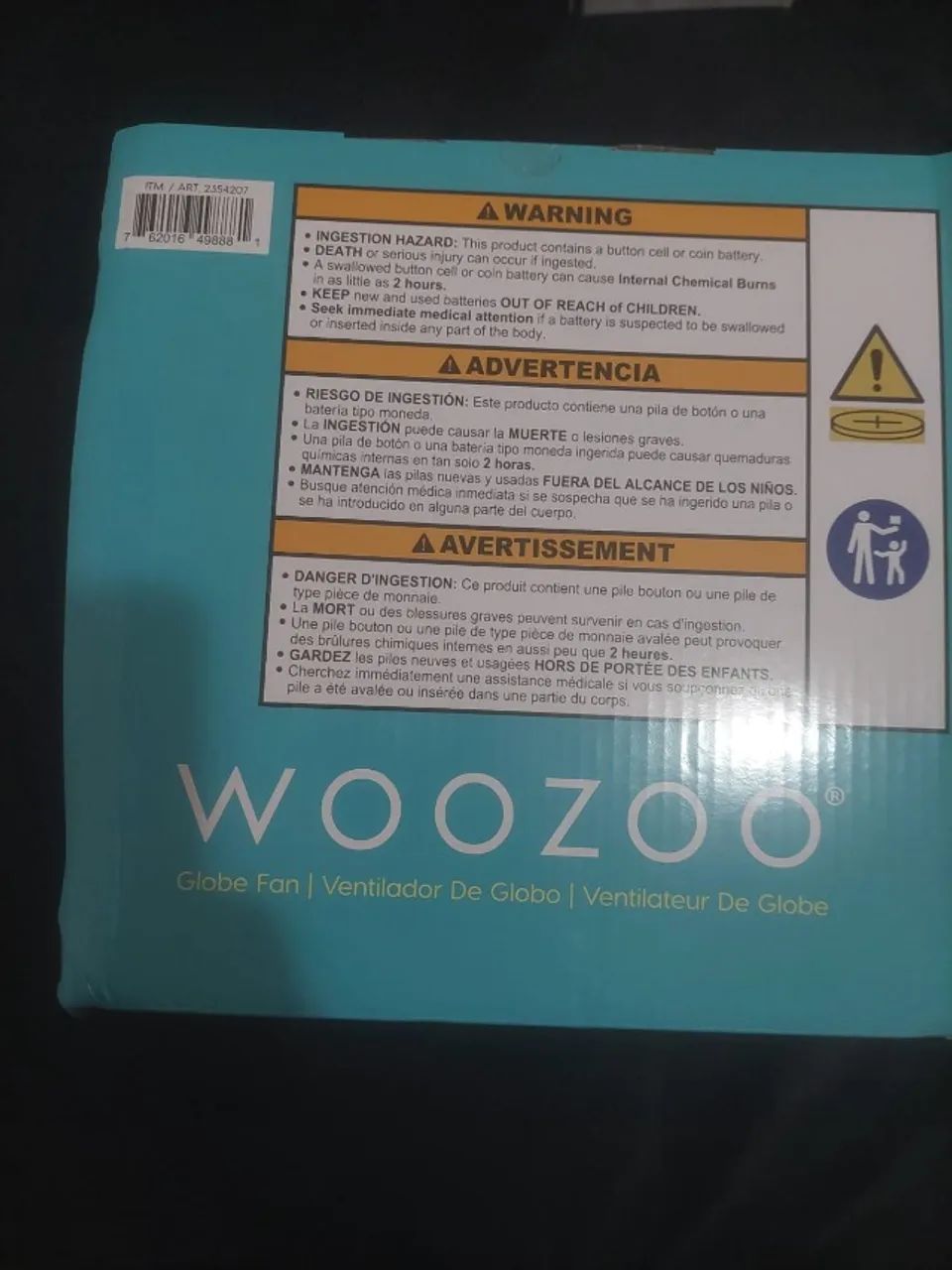 WOOZOO Ventilador - Foto 4