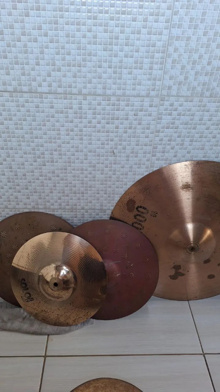 Pratos de bateria  - Foto 3