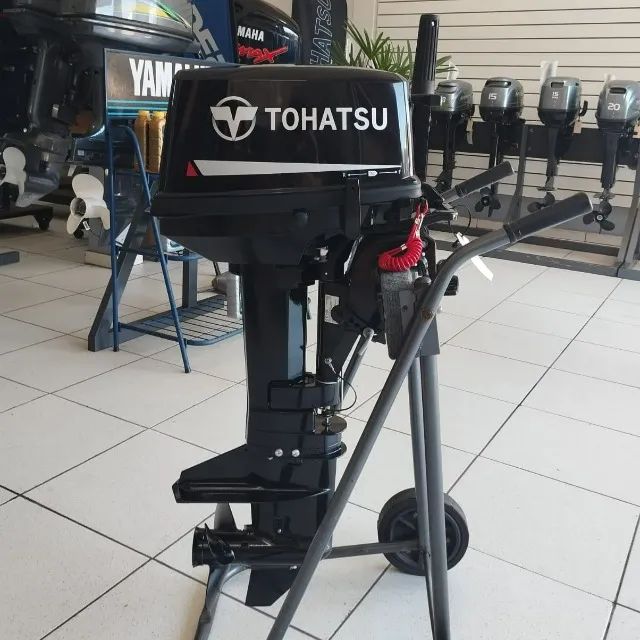 Motor de Popa Tohatsu 9.8HP - Foto 5